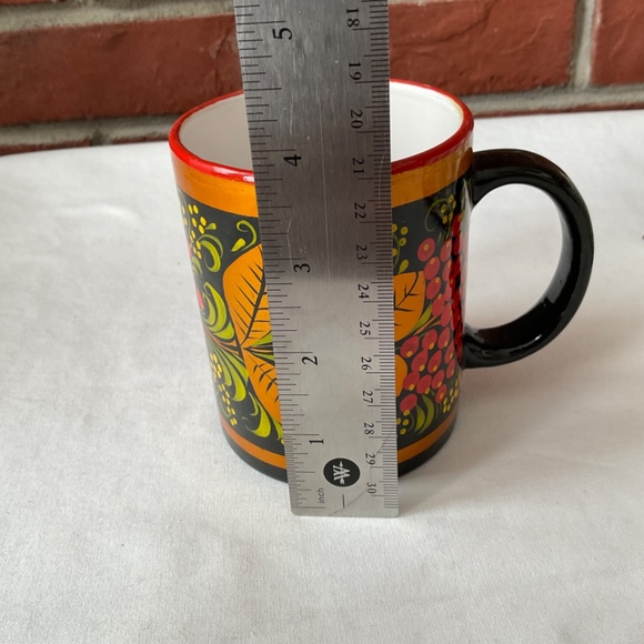 Folklore Hand Painted Folk Art Coffee Mug NWOT - Picture 9 of 11
